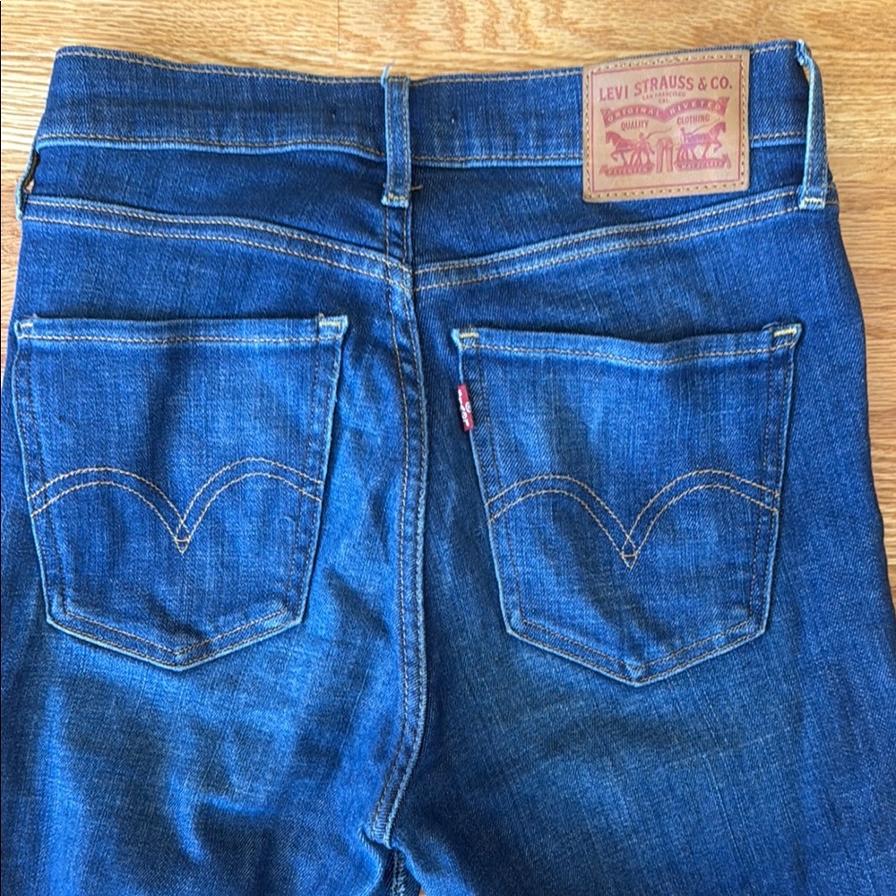 Levi's Indigo Straight-Leg Jeans
